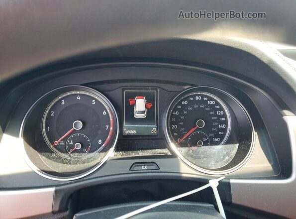 1V2AP2CA7JC530531 2018 VOLKSWAGEN ATLAS Black Вид щитка приладів