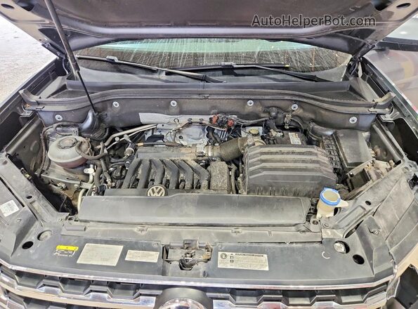 1V2AR2CAXJC527133 2018 VOLKSWAGEN ATLAS Gray Engine compartment view