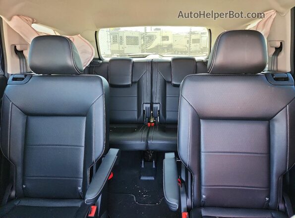1V2BP2CA4NC501417 2022 VOLKSWAGEN ATLAS Black Հետևի նստատեղերի տեսք