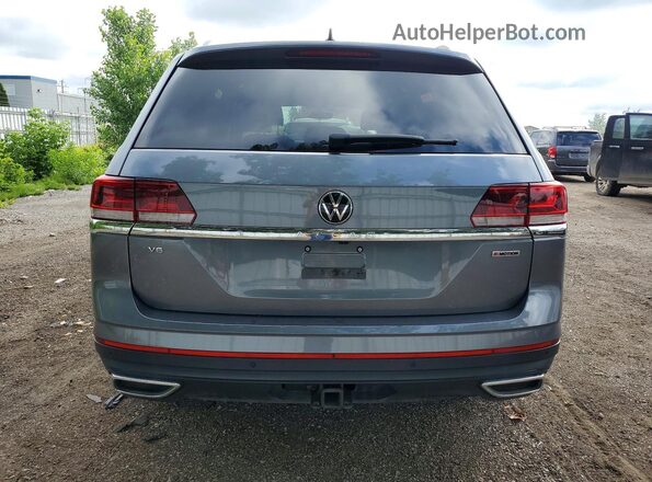 1V2BR2CA0MC515260 2021 VOLKSWAGEN ATLAS Gray Rear view