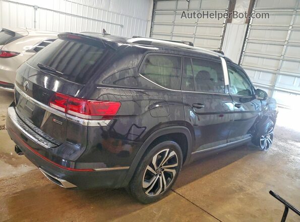 1V2BR2CA4NC560638 2022 VOLKSWAGEN ATLAS Черный Задняя правая четверть