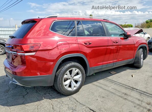 1V2CR2CA6JC509821 2018 VOLKSWAGEN ATLAS Red Rear right