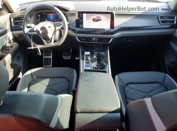 1V2CR2CA7SC568281 2025 VOLKSWAGEN ATLAS White Առջևի վահանակի տեսք