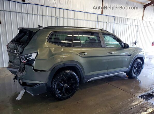 1V2CR2CA8RC615103 2024 VOLKSWAGEN ATLAS Green Задня права чверть