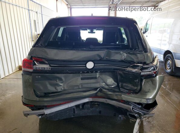 1V2CR2CA8RC615103 2024 VOLKSWAGEN ATLAS Green Вид ззаду