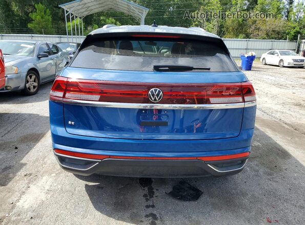 1V2DE2CA8SC216746 2025 VOLKSWAGEN ATLAS Blue Rear view