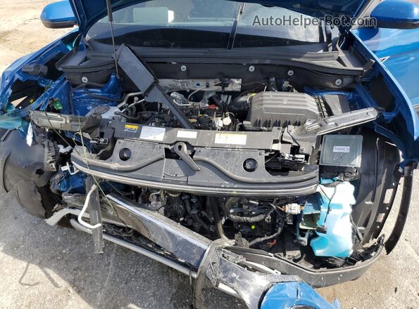 1V2DE2CA8SC216746 2025 VOLKSWAGEN ATLAS Blue Engine compartment view