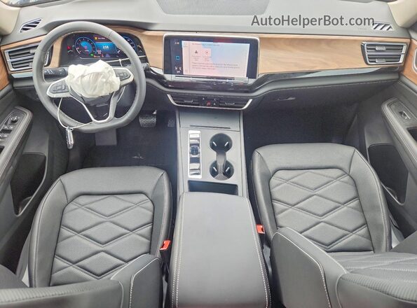 1V2DN2CA9TC560751 2026 VOLKSWAGEN ATLAS Black Dashboard view