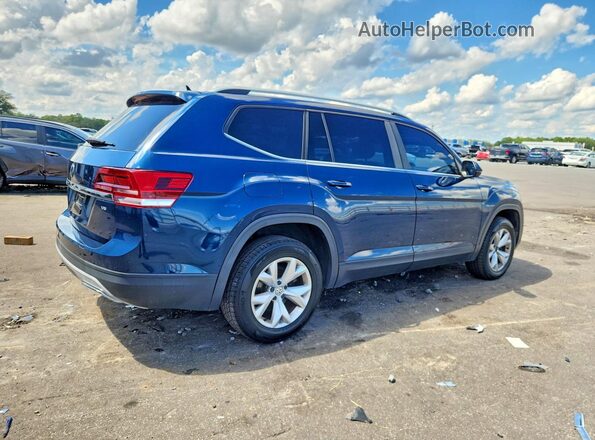 1V2DR2CA2JC506922 2018 VOLKSWAGEN ATLAS Black Tył prawy