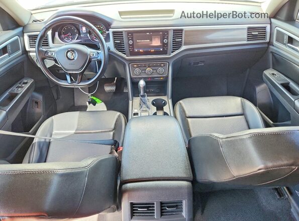 1V2DR2CA2JC506922 2018 VOLKSWAGEN ATLAS Black Widok deski rozdzielczej