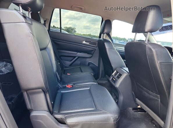 1V2DR2CA2JC506922 2018 VOLKSWAGEN ATLAS Black Widok wnętrza z tyłu