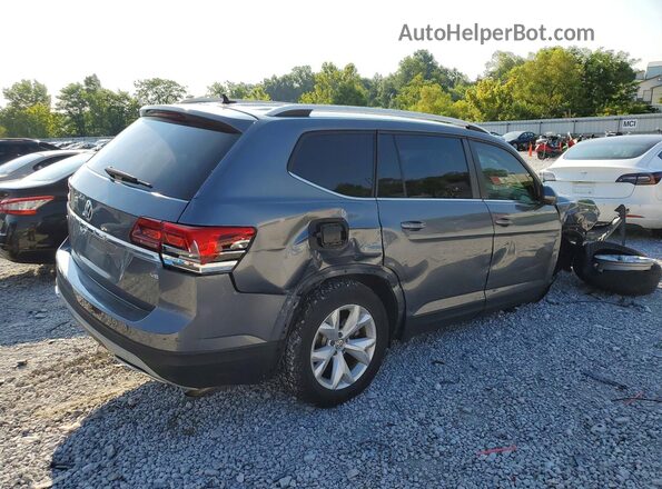 1V2DR2CAXJC508417 2018 VOLKSWAGEN ATLAS Gray Tył prawy