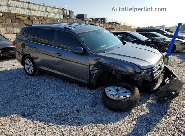 1V2DR2CAXJC508417 2018 VOLKSWAGEN ATLAS Gray Przód prawy