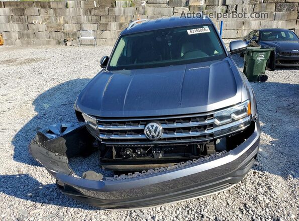 1V2DR2CAXJC508417 2018 VOLKSWAGEN ATLAS Gray Widok z przodu