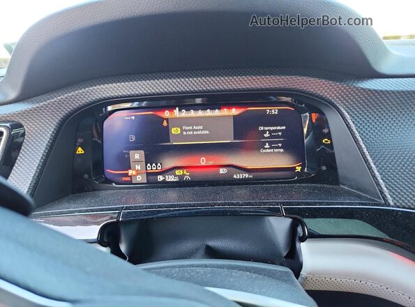 1V2FE2CA8RC217835 2024 VOLKSWAGEN ATLAS White Սարքավորումների վահանակի տեսք