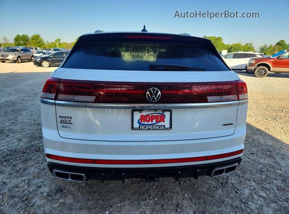 1V2FE2CA8RC217835 2024 VOLKSWAGEN ATLAS White Հետևի տեսք