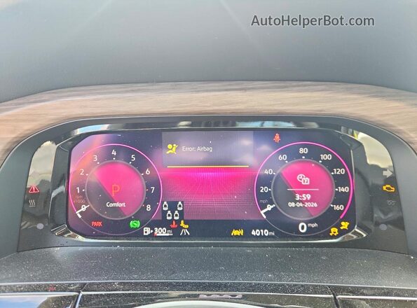 1V2FN2CA1TC536386 2026 VOLKSWAGEN ATLAS Green Вид щитка приладів