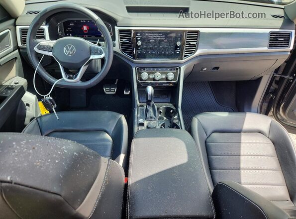 1V2FR2CA2PC519381 2023 VOLKSWAGEN ATLAS Black Առջևի վահանակի տեսք