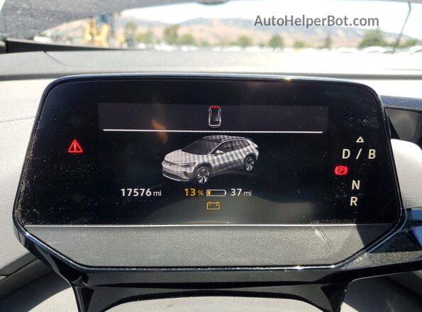 1V2GNPE82PC013458 2023 VOLKSWAGEN ID.4 Black Вид щитка приладів
