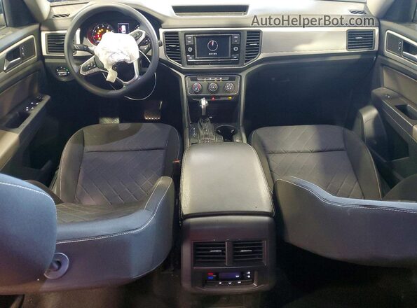 1V2GP2CA8MC594219 2021 VOLKSWAGEN ATLAS Blue Առջևի վահանակի տեսք
