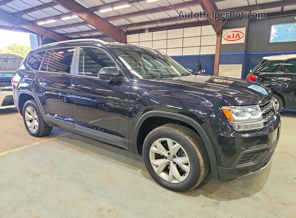 1V2GR2CA1JC518248 2018 VOLKSWAGEN ATLAS Black წინა მარჯვენა