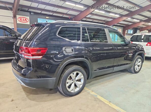 1V2GR2CA1JC518248 2018 VOLKSWAGEN ATLAS Black უკანა მარჯვენა