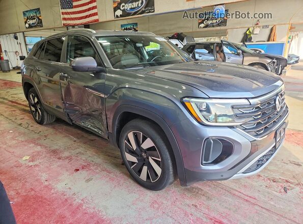 1V2HE2CA2SC210944 2025 VOLKSWAGEN ATLAS Gray Передня права чверть