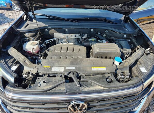 1V2HE2CA5SC219833 2025 VOLKSWAGEN ATLAS Black Engine compartment view