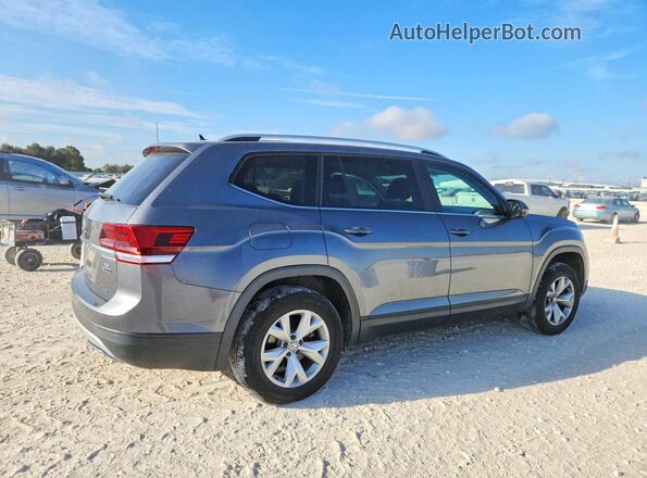 1V2HR2CA0JC512607 2018 VOLKSWAGEN ATLAS Gray უკანა მარჯვენა