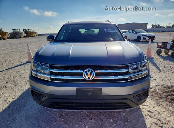 1V2HR2CA0JC512607 2018 VOLKSWAGEN ATLAS Gray წინა ხედი