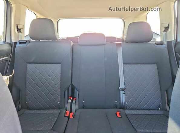 1V2HR2CA0JC512607 2018 VOLKSWAGEN ATLAS Gray უკანა სავარძლების ხედი