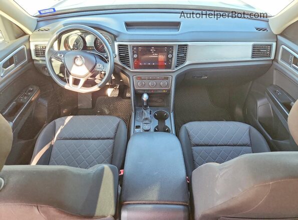 1V2HR2CA0JC512607 2018 VOLKSWAGEN ATLAS Gray წინა პანელის ხედი