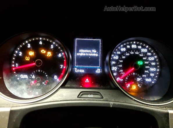1V2HR2CA4JC502453 2018 VOLKSWAGEN ATLAS Black Instrument cluster view