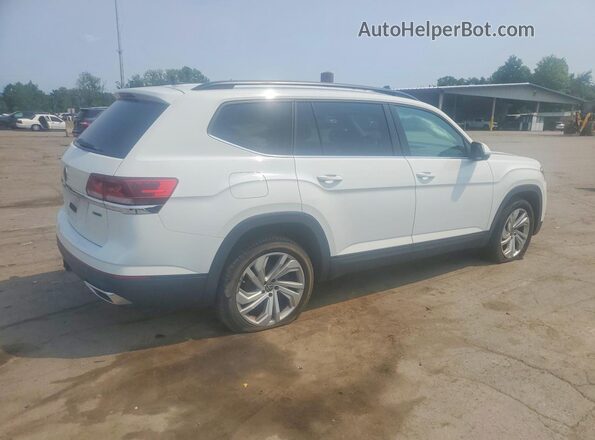 1V2HR2CA5MC508069 2021 VOLKSWAGEN ATLAS Белый Задняя правая четверть