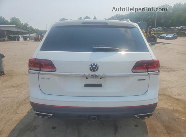 1V2HR2CA5MC508069 2021 VOLKSWAGEN ATLAS Белый Вид сзади