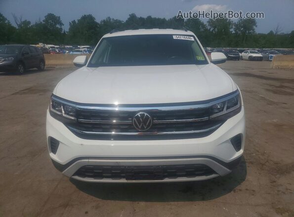 1V2HR2CA5MC508069 2021 VOLKSWAGEN ATLAS Белый Вид спереди