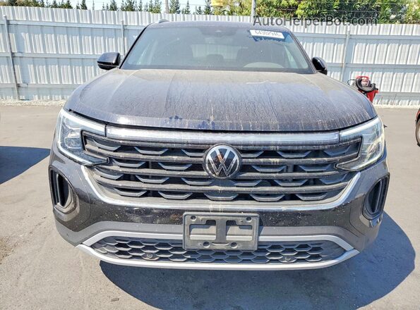 1V2JE2CA3RC236139 2024 VOLKSWAGEN ATLAS Black Դիմացի տեսք