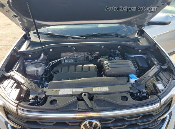 1V2JE2CA9RC239191 2024 VOLKSWAGEN ATLAS Silver Vista del compartimento del motor
