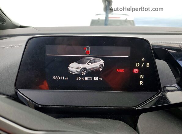 1V2JNPE87PC041827 2023 VOLKSWAGEN ID.4 Black Instrument cluster view