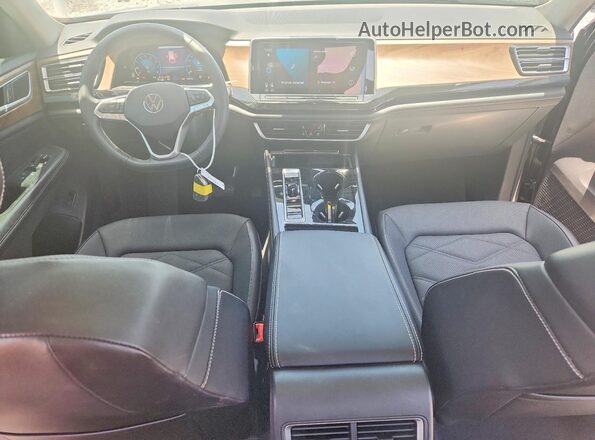 1V2JR2CA0RC553669 2024 VOLKSWAGEN ATLAS Black Widok deski rozdzielczej