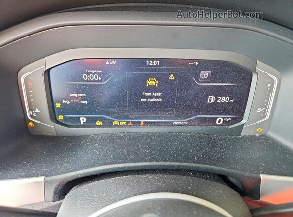 1V2JR2CA5PC554149 2023 VOLKSWAGEN ATLAS Белый Вид щитка приборов