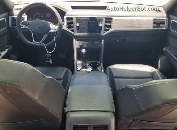 1V2KC2CA8MC220232 2021 VOLKSWAGEN ATLAS White Dashboard view