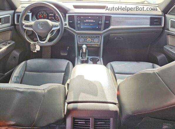 1V2KE2CA0MC231817 2021 VOLKSWAGEN ATLAS White Widok deski rozdzielczej