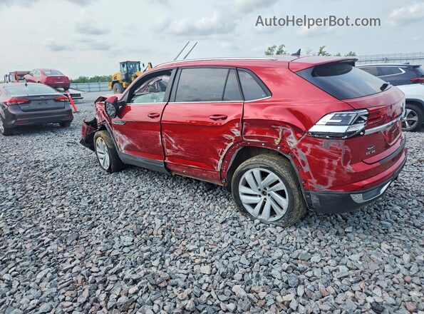 1V2KE2CA2PC215381 2023 VOLKSWAGEN ATLAS Red Задня ліва чверть