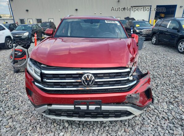 1V2KE2CA2PC215381 2023 VOLKSWAGEN ATLAS Red Вид спереду