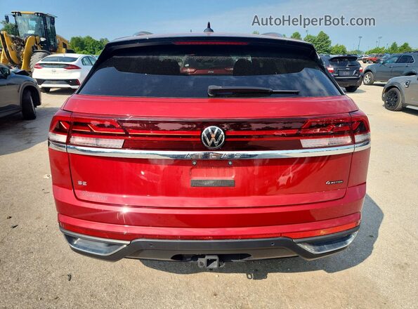 1V2KE2CA3RC219488 2024 VOLKSWAGEN ATLAS Red Rear view