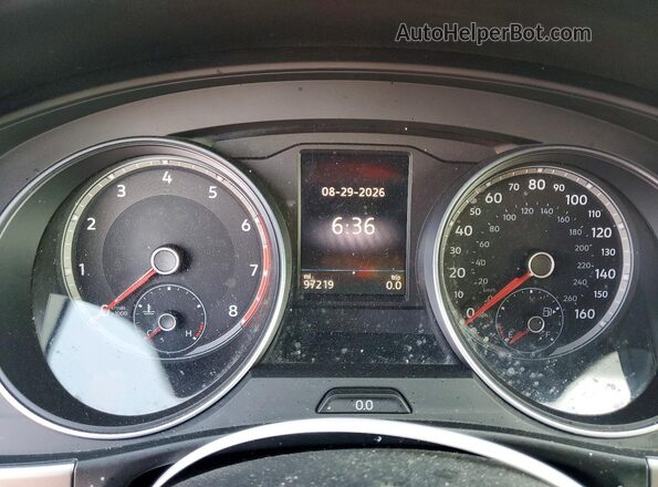 1V2KR2CA3JC505740 2018 VOLKSWAGEN ATLAS Black ხელსაწყოთა პანელის ხედი