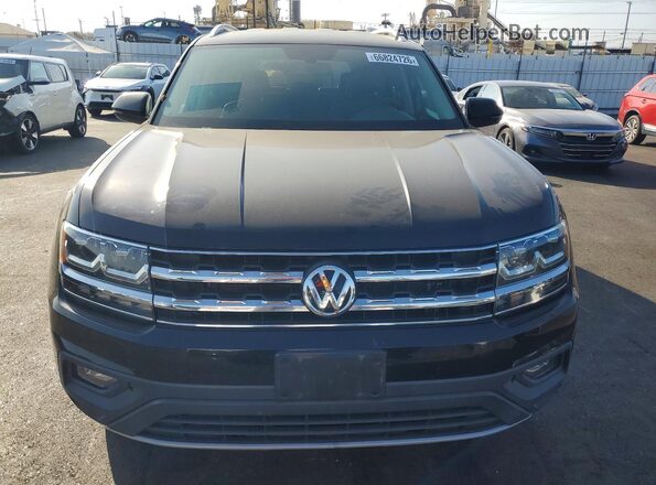 1V2KR2CA3JC505740 2018 VOLKSWAGEN ATLAS Black წინა ხედი