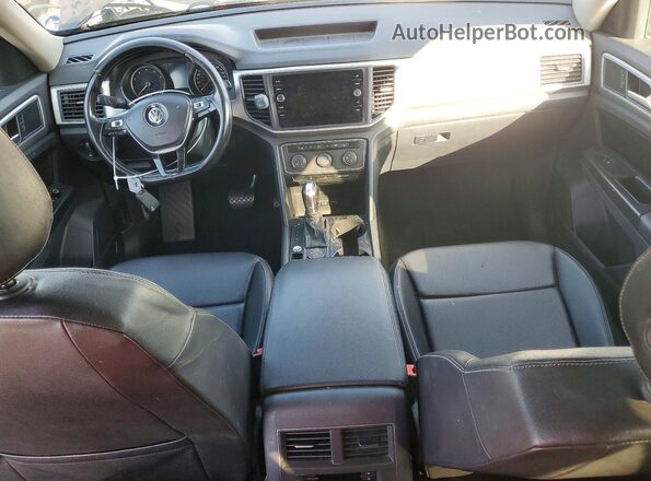 1V2KR2CA3JC505740 2018 VOLKSWAGEN ATLAS Black წინა პანელის ხედი