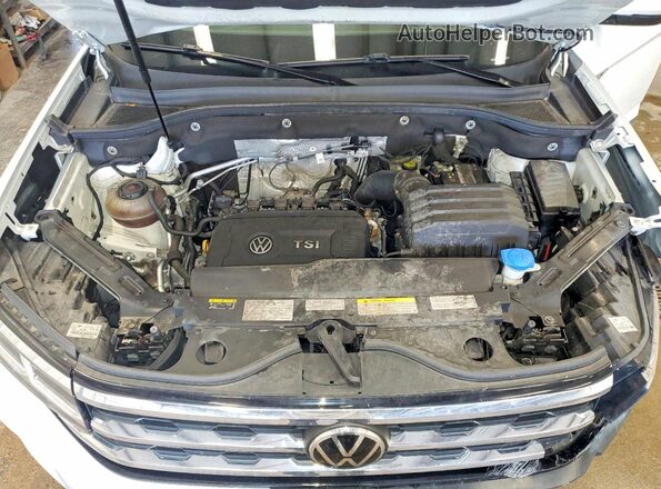1V2LC2CA2MC207609 2021 VOLKSWAGEN ATLAS White Вид підкапотного простору